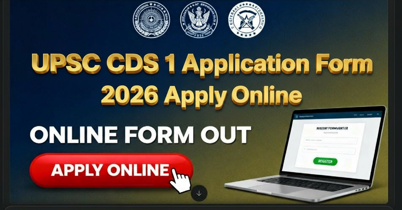 UPSC CDS 1 2026 Notification